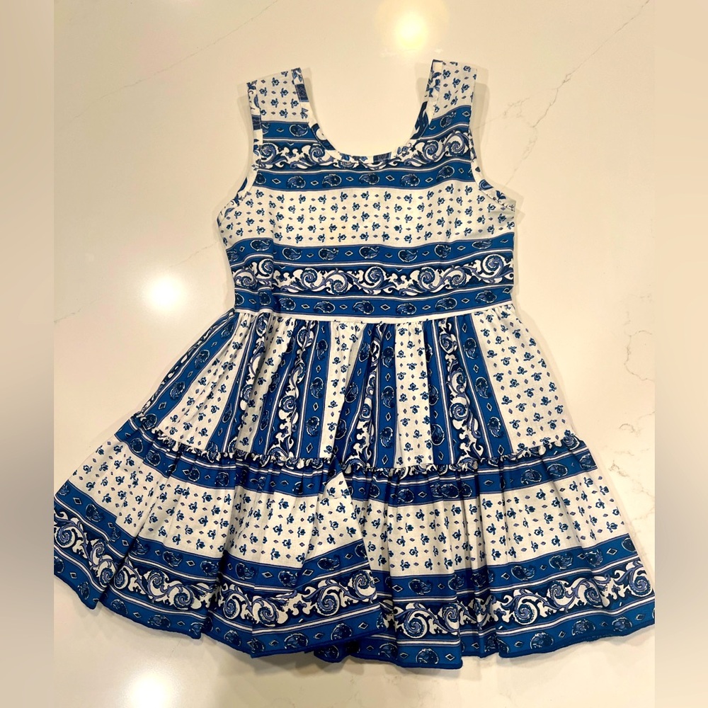 French toddler dress, size 2. Manon de Provence.